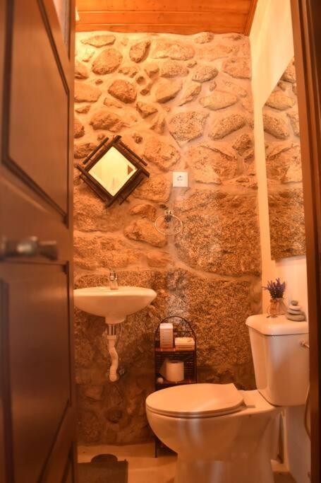 Casinha Estrela Da Encosta - Geres Villa Vieira do Minho Dış mekan fotoğraf
